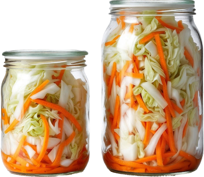 ساورکرات کلم سفید تخمیری